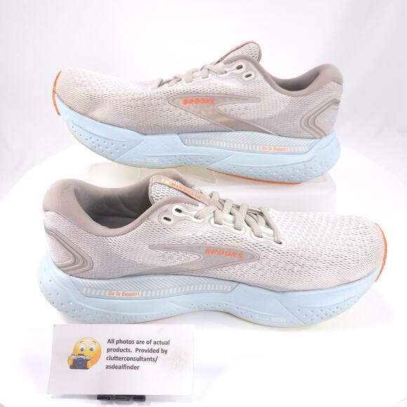Brooks Glycerin 21 Athletic Running Shoe Womens Size 9.5 1204091B195 Tan - Picture 4 of 9